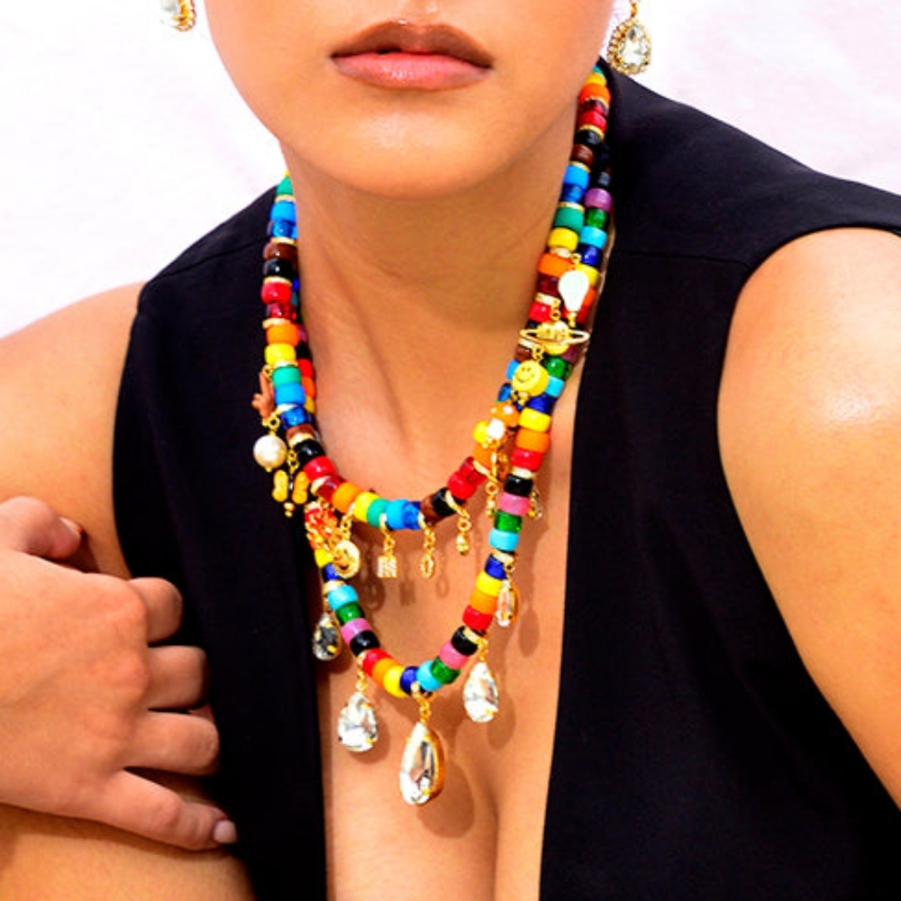 NEW Venessa Arizaga My Own Planet Necklace